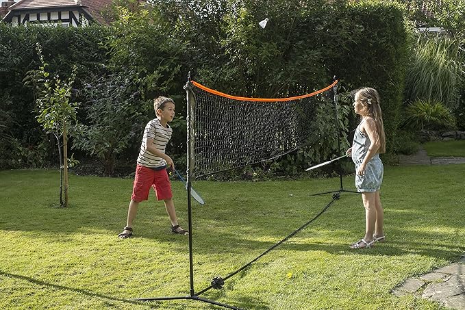 2 Player Badminton &amp; Tennis set with 6m Net