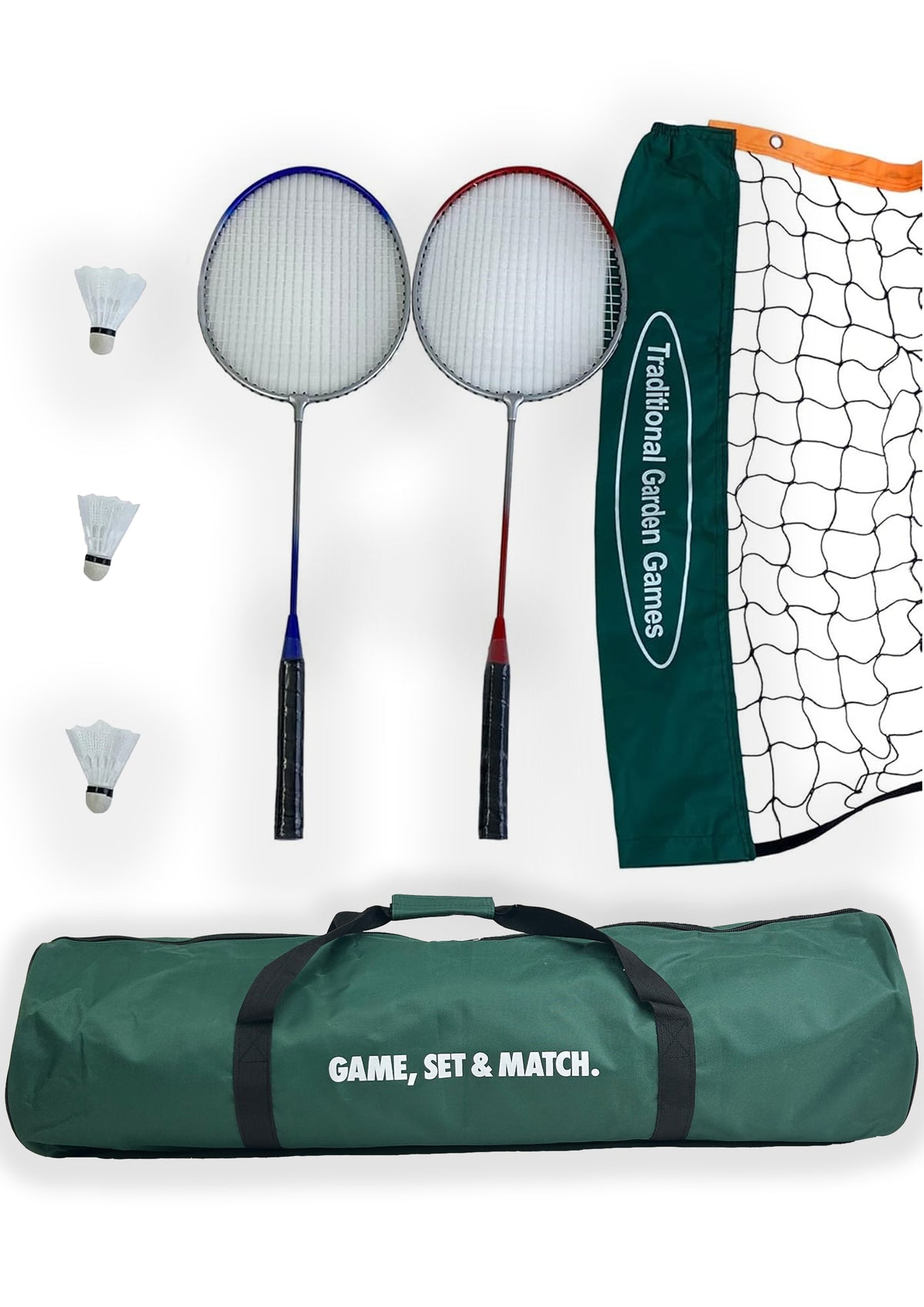 Premium Badminton Set with 5m Net