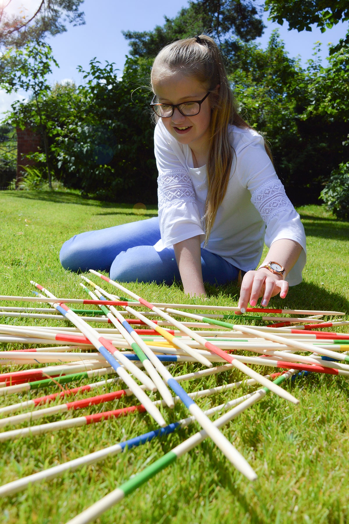 Traditional Garden Games Pick Up Sticks