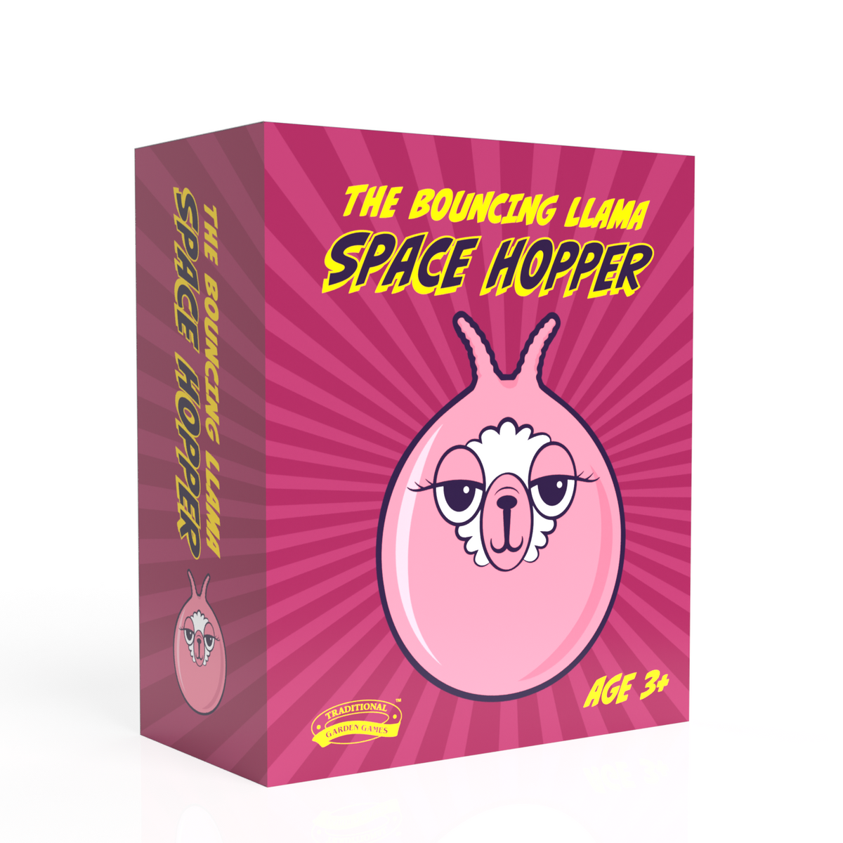 Llama Space Hopper Pink