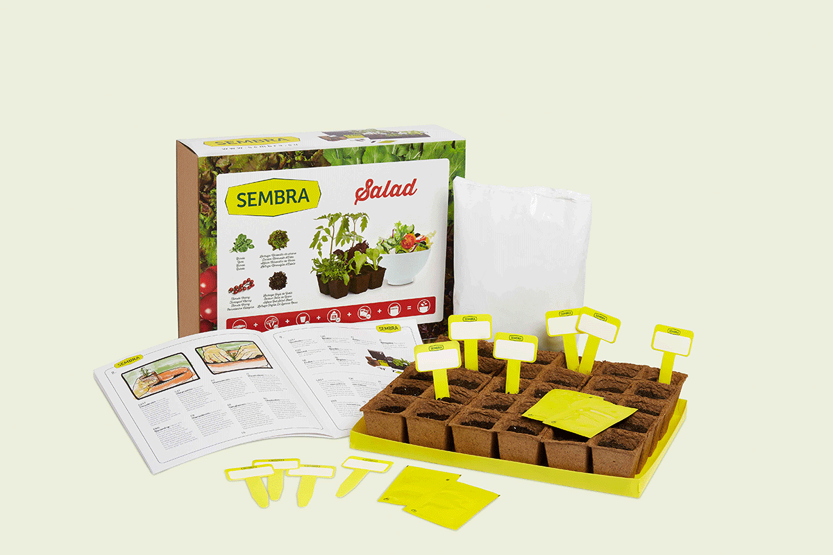 Traditional Garden Games Sembra Adult Salad Kit Contents