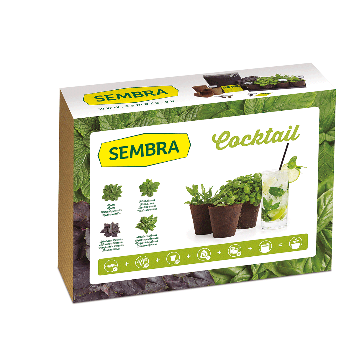 Traditional Garden Games SEMBRA Cocktail Kit