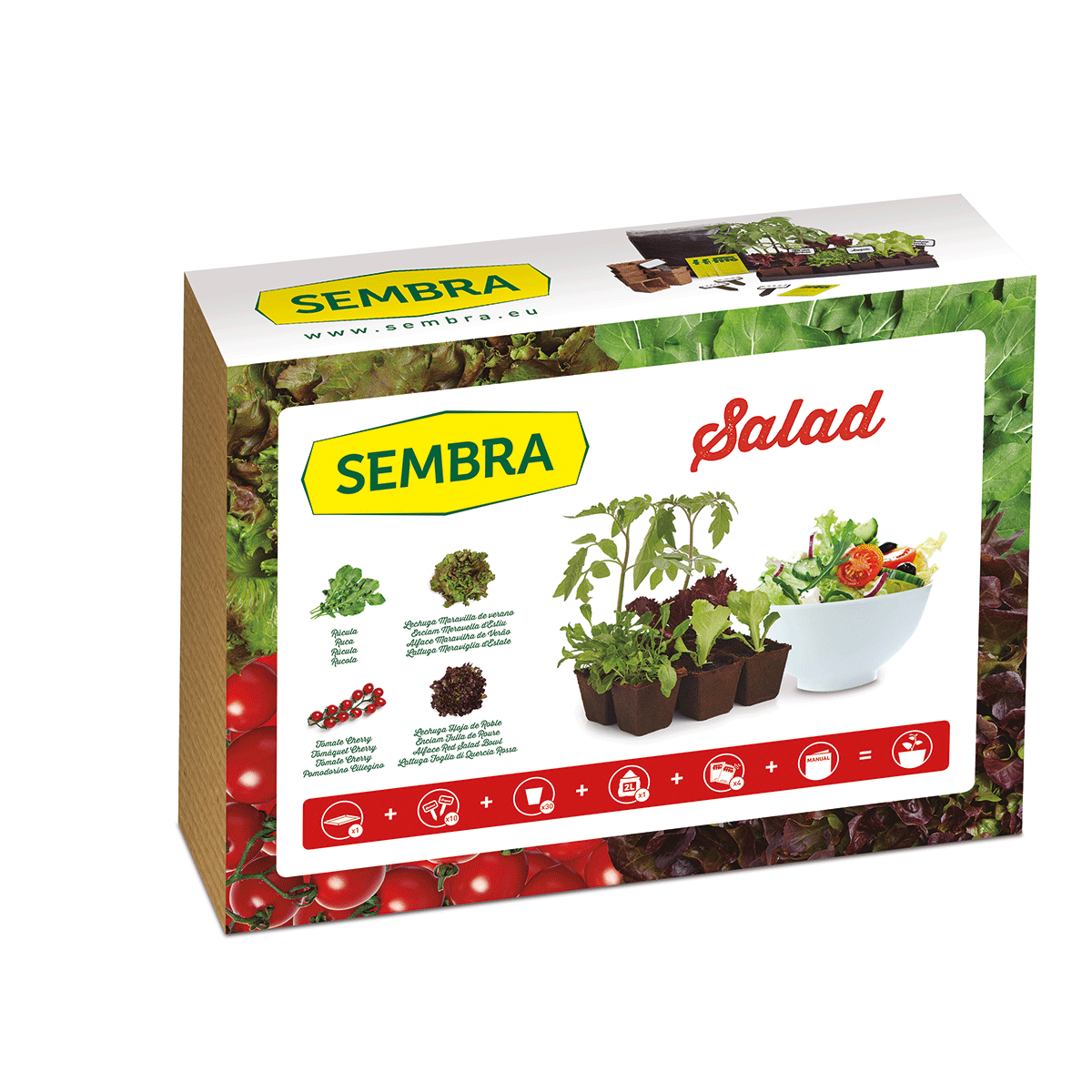 Traditional Garden Games Sembra Adult Salad Kit